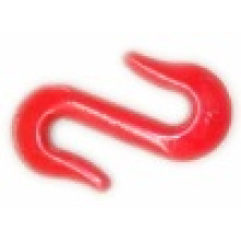 Red Painted Metal S Hook